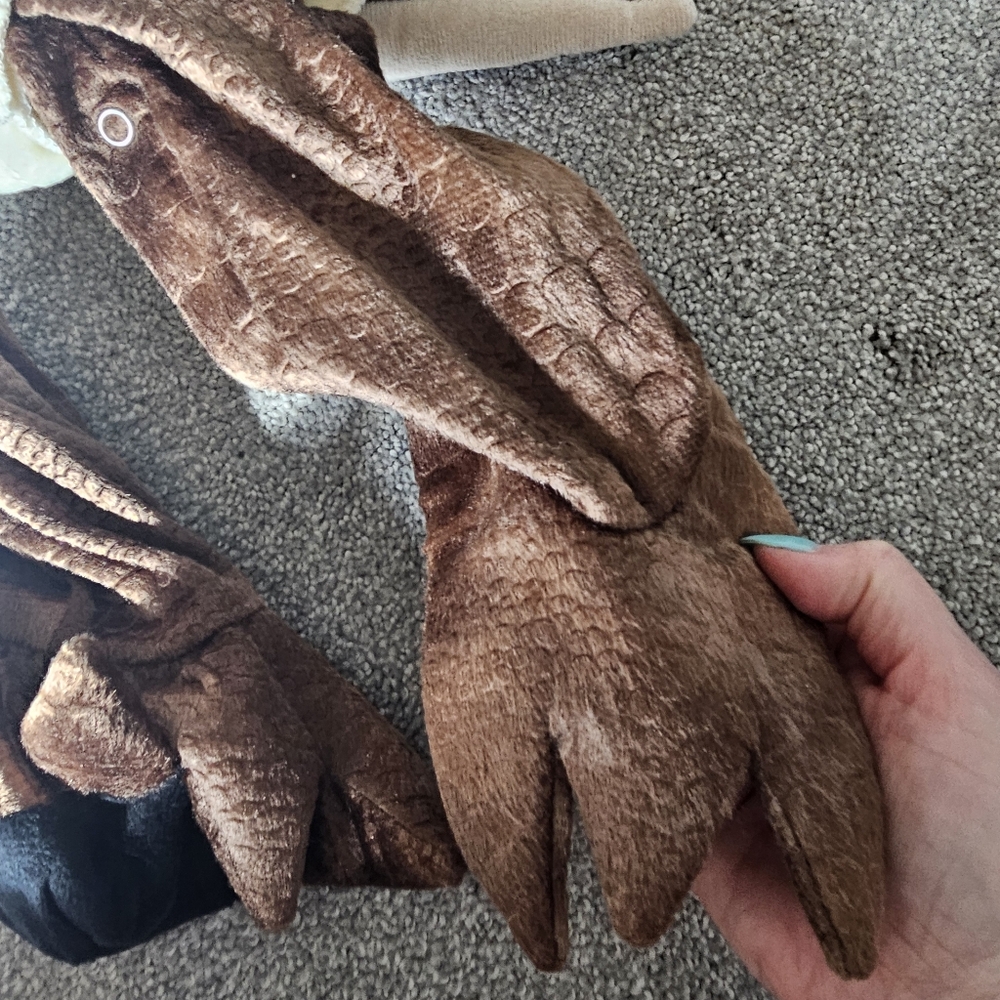 Baby Brown Triceratops Costume with Cream Egg - Unbranded - Picture 11 of 13